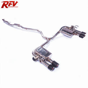 ท่อไอเสีย REV สำหรับ <span class=keywords><strong>Civic</strong></span> รุ่นที่ 10 1.5T Catback สแตนเลสขัดเงา หนา 1.5 มม.  ติดตั้งได้อย่างสมบูรณ์แบบ 100% พร้อมดาวน์ไปป์ - Product Image 1