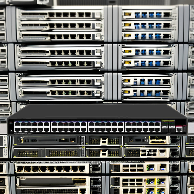 48 Port10G PoE Managed Switch 1000M L3 Management Network Smart Switcher Hub Internet Splitter 800W 1U Rackmount