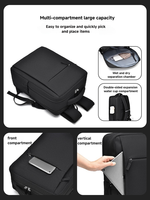 Mochila para Portátil Oxford Impermeable con Logotipo Personalizado, 15.6 Pulgadas, Gran Capacidad, para Negocios, Viajes, Escuela, Bolsa para Computadora