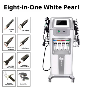 Nouvelle machine hydro-faciale améliorée, machine de nettoyage en profondeur du visage, machine d'hydro-peeling, machine hydro-faciale 10 en 1 - Product Image 1