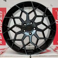 Llantas de Aleación Forjadas Ligeras con Malla de Radios, Rines de Tuning de 5 Hoyos para Sedán de Lujo y Coches Deportivos, Rines de Aluminio Personalizados con PCD y ET