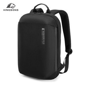 Kingsons Lightweight Laptop <b>Backpack</b> Khaki <b>Black</b> Unisex Casual Travel <b>Backpack</b> With Laptop Compartment Multi Functional - Product Image 4