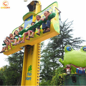 Andere Vergnügung spark produkte Funfair Kinder Attraktion springen Frosch <span class=keywords><strong>Hopper</strong></span> Fahrt Mini Drop Tower Fahrt - Product Image 4