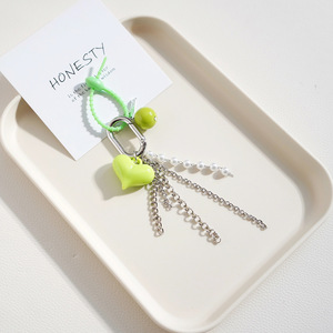 Porte-clés en corde nouée colorée personnalisé de style Miu, adapté aux téléphones portables, aux sacs et aux clés comme pendentifs - Product Image 2