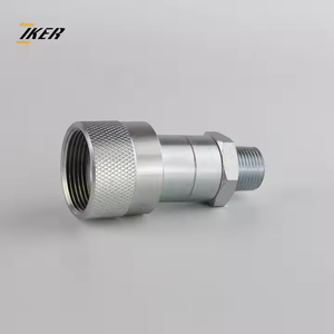 Acoplamientos rápidos de alta presión de rosca NPT 1/4 3/8 de acero al carbono para arietes hidráulicos Serie 3000 PVVM Gatos hidráulicos 10000PSI - Product Image 5