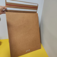 Enveloppe Kraft Auto-Adhésive avec Bande Déchirable Recyclable et Logo Personnalisé pour Courriers, Supermarchés, Expositions et Promotions