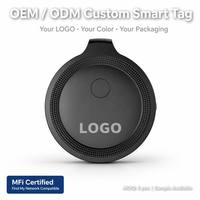Traceur double système compatible avec Apple Find My et Google Find Hub pour clés, portefeuille, bagages, animaux de compagnie, sacs, iOS, Android