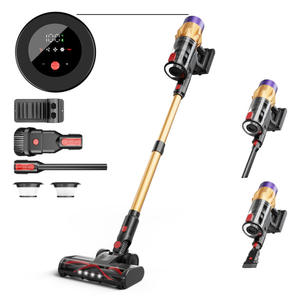 <span class=keywords><strong>Meilleur</strong></span> <span class=keywords><strong>Aspirateur</strong></span> Balai Cyclonique Sans Fil Portable Sans Sac 2025 avec Filtration HEPA et Batterie Lithium-Ion pour Tapis et Sols Durs - Product Image 1