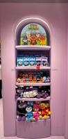 Comptoirs d'exposition personnalisés à LED, écologiques, pour les magasins de jouets tendance
