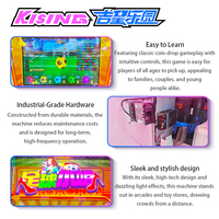 Machine d'arcade de loterie Kising à thème football, jeu de devinettes à monnayeur, petite taille, pour centre de jeux