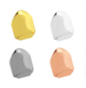 European American Cross-Border Hip-Hop Copper Teeth Set Single Tooth Real Copper Plated Unisex Grillz - Product Image 6