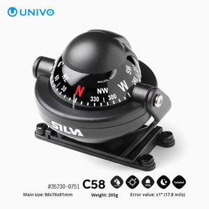 La bàn biển nhạy cảm SILVA của Thụy Điển dùng cho thiết bị định vị & kiểm tra trên tàu thuyền có đèn nền C58 100NBC FBC - Product Image 2