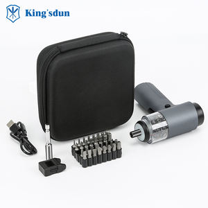 Juego de destornilladores eléctricos de precisión Kingsdun 36 en 1, destornillador eléctrico Digital inalámbrico de par ajustable <span class=keywords><strong>con</strong></span> <span class=keywords><strong>luz</strong></span> de trabajo LED - Product Image 1