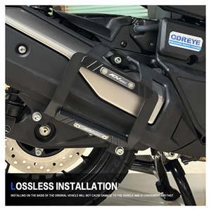 กันชนกันล้มสำหรับรถมอเตอร์ไซค์ <span class=keywords><strong>HONDA</strong></span> ADV350 ปี 2024 2025 ป้องกันท่อไอเสีย ป้องกันการกระแทก ป้องกันการล้ม - Product Image 6