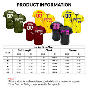 Op maat gemaakte digitale baseballtrui met gradiëntprint, ademend hiphop-uniform met gestikt logo en naam voor heren, dames en jongeren - Product Image 3