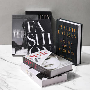 Gesimuleerde salontafelboeken, nepboeken, decoraties voor thuis, woonkamer, gemaakt van duurzaam papier - Product Image 3