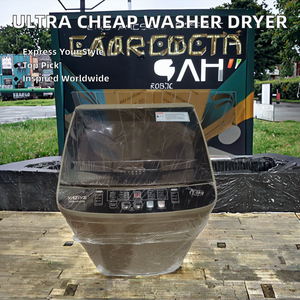 Lavadora-Secadora Automática Ultra Económica con Sistema de Ondas, Enchufe Estadounidense, Carcasa de Plástico, Capacidad de 15 kg, Lavado Automático - Product Image 4