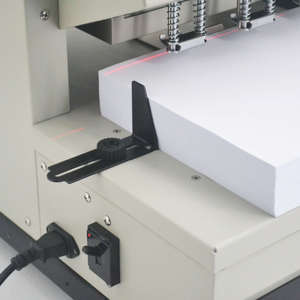 Perforateur et perceuse automatique de papier Gino ZD-500C, robuste, avec poinçon à 3 trous - Product Image 2