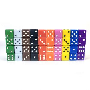 Dados Acrílicos Cuadrados Grandes D6 de 19 mm, Color Sólido Clásico, Opacos, para Juegos de Mesa, Fiestas Temáticas de Cumpleaños - Product Image 2