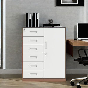 Modern Office <b>Filing</b> Cabinet with Large Capacity Durable Commercial Locker for Workshop & Warehouse Use - Product Image 2