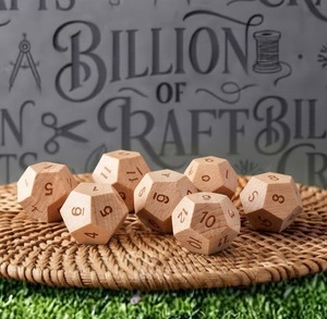 Exportador y Proveedor Mayorista de Dados de Juego de Madera con Logotipo Personalizado - Product Image 5