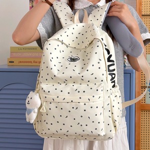 New polka dot creative cute simple high-appearance fresh fashionable personality durable wear-resistant versatile <b>backpack</b> - Product Image 6