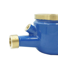 Ningshui Popular in Middle East ISO 4064 Class B Small Size Wet Dry Type Brass Cold Multi Jet Water Meter Body