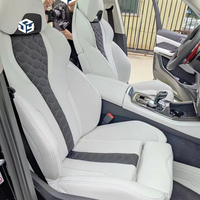 Housse de siège de voiture en cuir personnalisée, luxe, imperméable, NAPPA, pour BMW