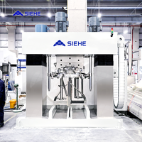 Mélangeur planétaire haute viscosité pour époxy/mastic/pâte/adhésif, conception à trois axes, capacités chimiques, moteur haute efficacité