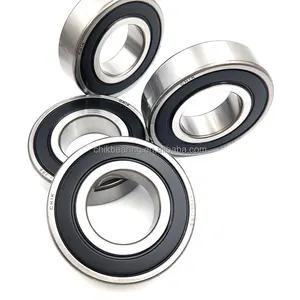 China Supplier Wholesale Cheap Price Bearing 6208 Ball Bearing with Iron Cover Rubber Cover 40*80*18 mm