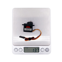 Expédition rapide B9DLS 2.0KG Micro servo numérique à engrenages métalliques à couple élevé 9g pour hélicoptère RC, avion, voiture