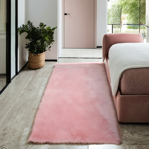 <span class=keywords><strong>Alfombra</strong></span> de piel sintética esponjosa hecha a máquina 2024, <span class=keywords><strong>alfombra</strong></span> <span class=keywords><strong>Rectangular</strong></span> moderna de pelo largo, lavable, gran oferta, puerta, oración, piel de oveja, piel falsa - Product Image 2