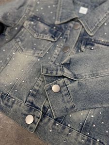 Conjuntos de Ropa de Lujo para Adolescentes, Ropa Exterior Infantil, Abrigo y Falda, Conjuntos de 2 Piezas, Chaqueta Vaquera + Faldas para Niñas - Product Image 5