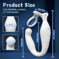 Neuer Elektrischer Prostata-Massager mit Rotierender Vibration Analplug für Männer Ferngesteuertes Erwachsenen-Sexspielzeug Modell AT45 Hergestellt in China