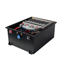 Pack de batteries au lithium solaire Docan Lifepo4 12V/24V/36V/48V pour camping-car, voiturette de golf, système de stockage d'énergie domestique, pack de batteries au lithium-ion