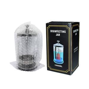 Jarra de Vidrio Sanitizante para Manicura Equipo de Barbería <span class=keywords><strong>Esterilizador</strong></span> Vaso de Desinfección para Herramientas de Peluquería para Salón de Belleza - Product Image 2