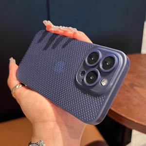 Custodia sottile di raffreddamento a nido d'ape opaco per <span class=keywords><strong>iPhone</strong></span> 17 Pro Max/16 Plus essenziale Anti-Slip <span class=keywords><strong>Cover</strong></span> antiurto <span class=keywords><strong>con</strong></span> dissipazione del calore - Product Image 5