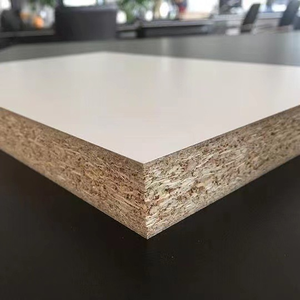 Fangsi 16mm trắng melamine cao độ ẩm kháng ván dăm hmr 2 bên Trắng stipple kết thúc - Product Image 6