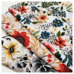 Tela 100% Viscosa Rayón 45s Estampada para Vestidos <span class=keywords><strong>de</strong></span> Verano, Rollo <span class=keywords><strong>de</strong></span> Tela con Diseño Personalizado, Impresión Digital en Rayón para Ropa - Product Image 6