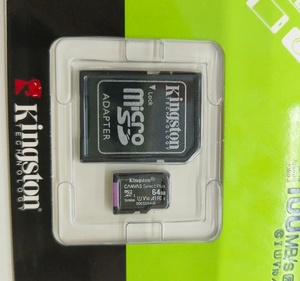 Carte mémoire Kingston haute vitesse 64 Go Mini SD Classe 10 U1 pour téléphone, tablette, GPS – Stockage grande capacité - Product Image 3