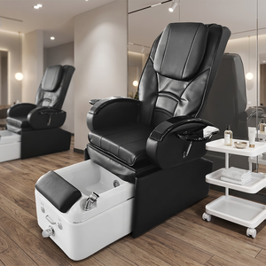 Fauteuil de pédicure de salon avec massage, fauteuil spa inclinable équipé d'un bassin de surf et d'une pompe de drainage - Product Image 1