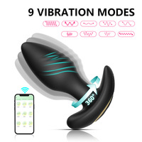 Kovida Sm Sexspielzeug Männlich Arsch g Punkt Anal Massage App Fernbedienung Externe Prostata Behandlung Butt Plug Anal Vibrator für Jungen