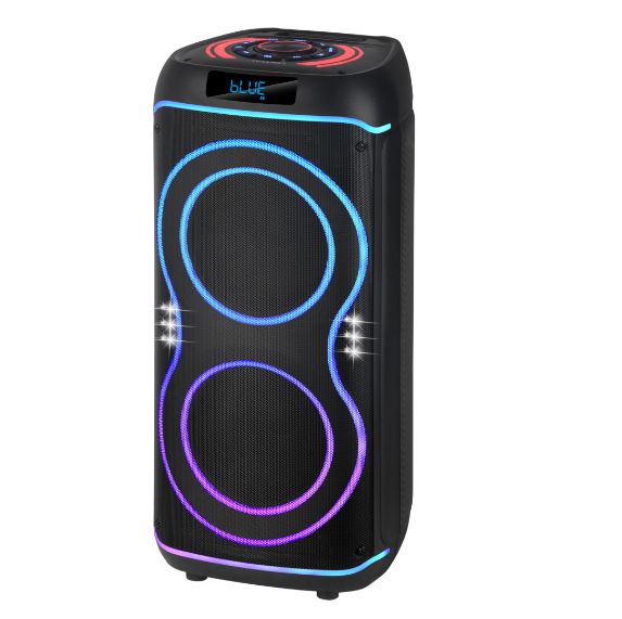 Dual 8inch Paty Portable Sound Audio Tws Speaker Karaoke Speaker
