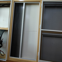 Offre Spéciale Porte Moustiquaire Coulissante Plissée en Aluminium, Moustiquaire Pliante en Filet