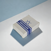Boîte d'emballage personnalisée pour flacons avec insert, pour 2 flacons, boîte blanche 3ml 2 pièces avec cloison en blister