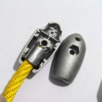 Connecteur de fixation en aluminium pour corde de terrain de jeu extérieur professionnel RealStar RS-C14, 16 mm, capacité 5 personnes, brut 220g