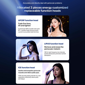 3in1 anti-âge anti-rides équipement de massage galvanique Lifting Smart Eye Care Machine instrument de massage des yeux - Product Image 5