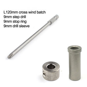 Accessori per Utensili Elettrici: Boccola per <span class=keywords><strong>Trapano</strong></span>, Anello di Arresto, Punta a Gradini per Lavorazione del Legno, Attrezzo per Fori a Scomparsa - Product Image 2