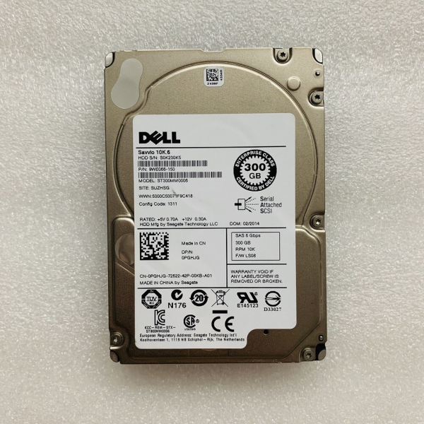 1 Brand New Original Item Pghjg 2.5" 300gb 10k 64mb 6gbps Sas Server Hard Drive St300mm0006 Plc