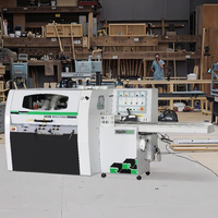 REIGNMAC Dégauchisseuse-Défonceuse 4 faces pour le travail du bois, largeur de travail 230 mm, composants moteur et engrenages neufs, 380V